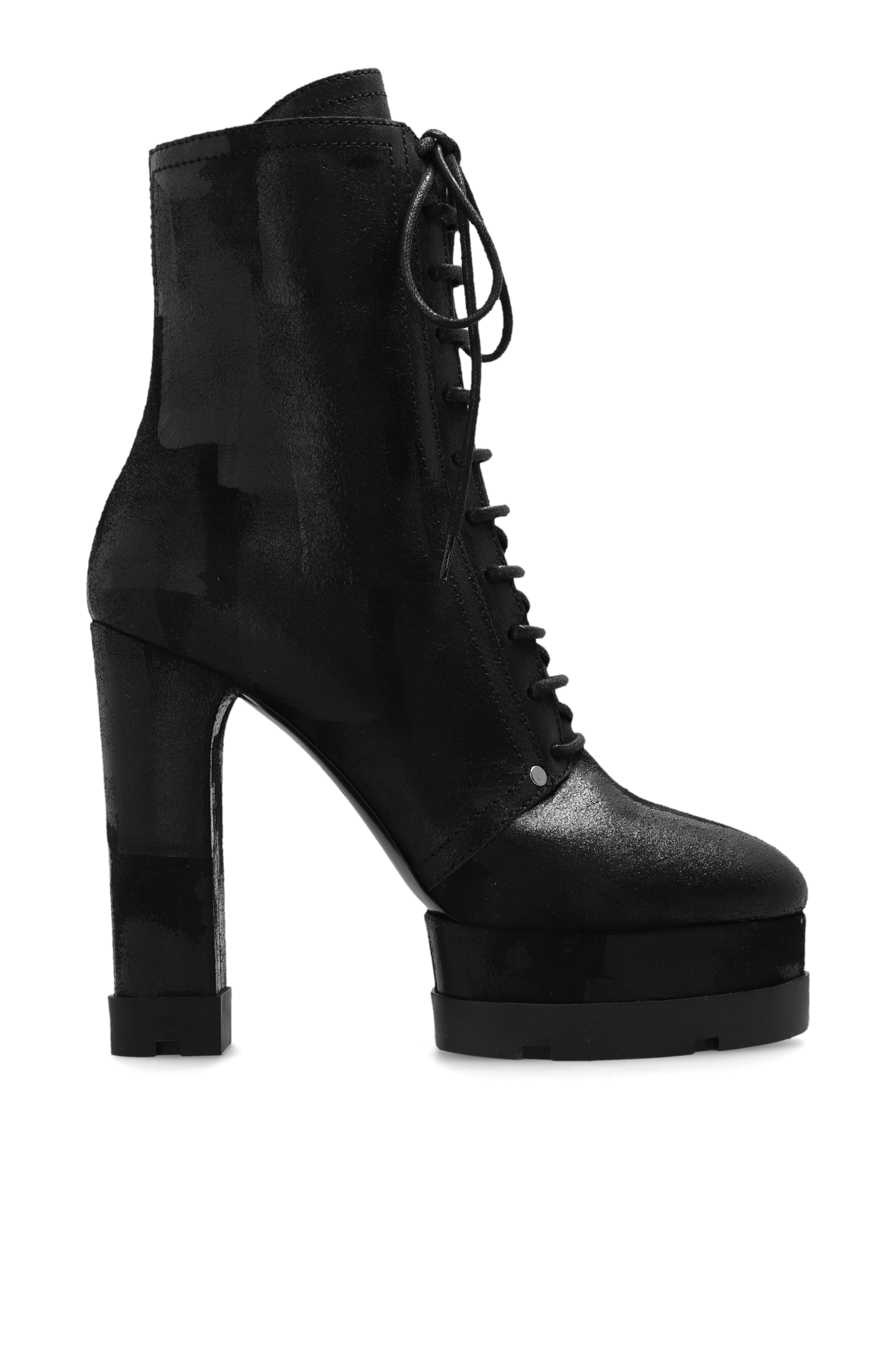 Casadei city rock hotsell platform ankle boots